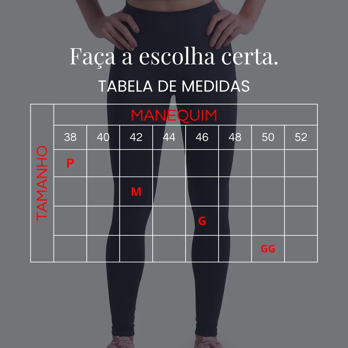 Legging Fusô Anticelulite Modeladora - Imagem 5